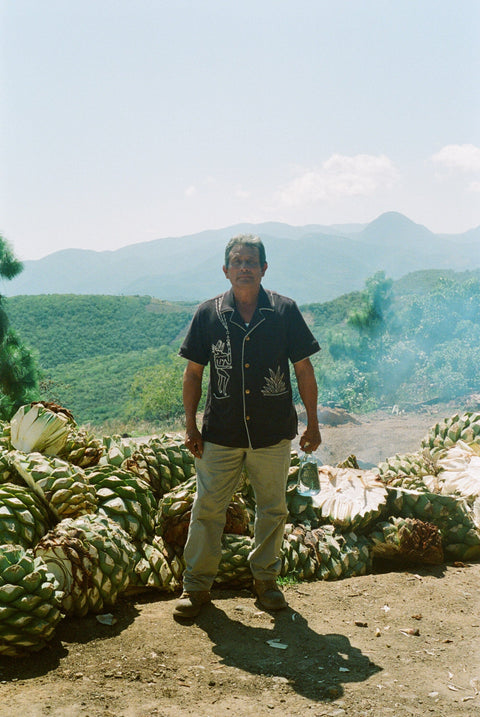 dress like the mayordomo and sip on your Agua Magica mezcal in style