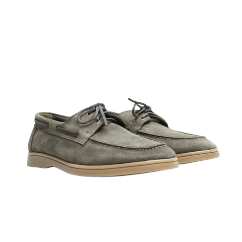 Yacht Moc (unlined) in Navy Suede