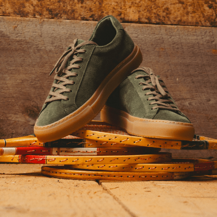 The Charlie Suedes in Green