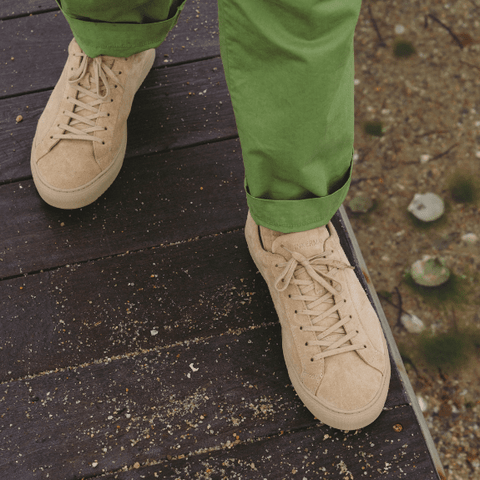 The Charlie Suede in Sand