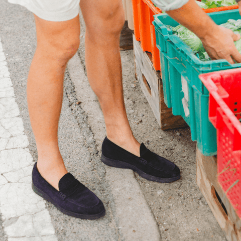 The Adventure Loafer in Navy