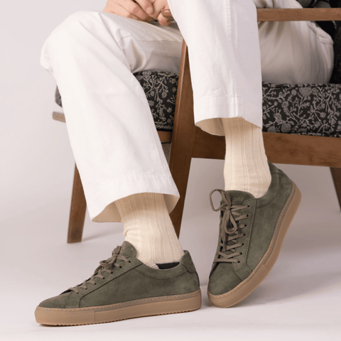 The Charlie Suedes in Green