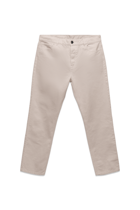 5-Pocket Cotton Trouser in Cream