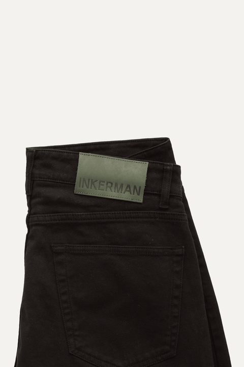 Black jean close up pocked detail - Inkerman NYC