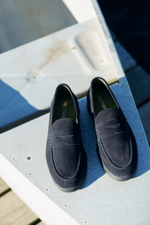 The Adventure Loafer in Navy