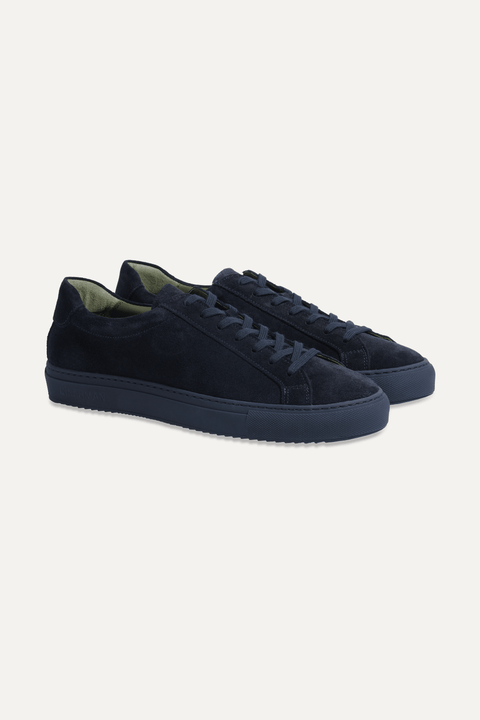 The Charlie Suede in Navy