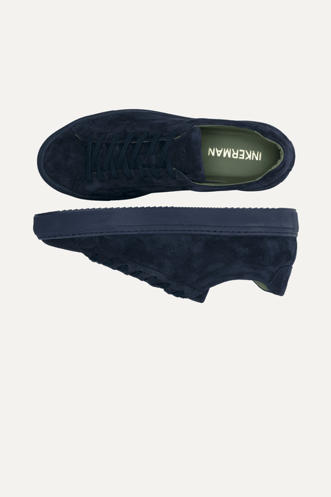 The Charlie Suede in Navy