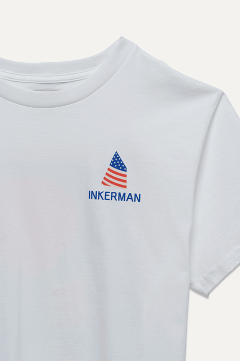 Sailboat American Flag Tee