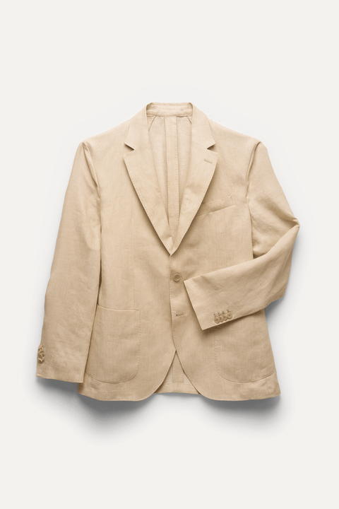 The Linen Blazer in Beige
