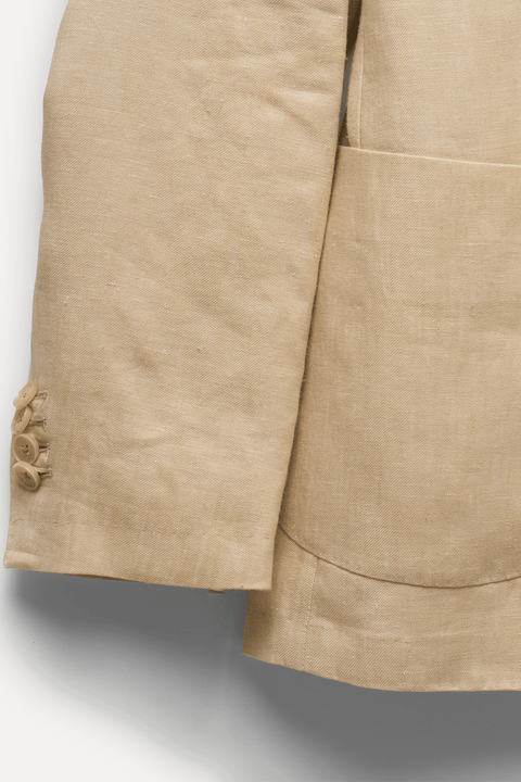 The Linen Blazer in Beige