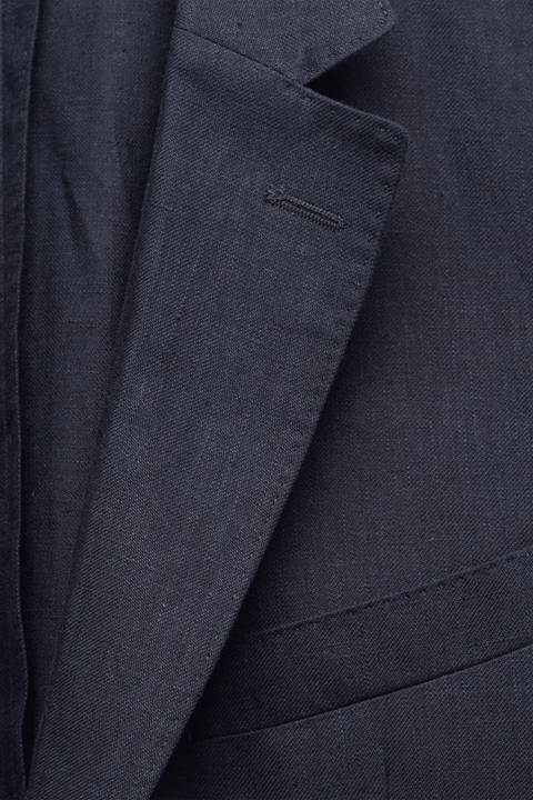 The Linen Blazer in Navy