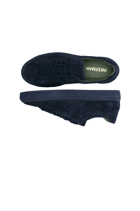The Charlie Suede in Navy