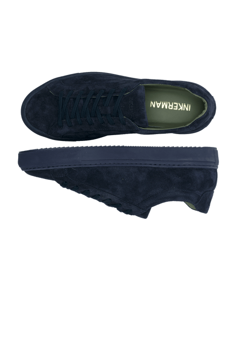 The Charlie Suede in Navy