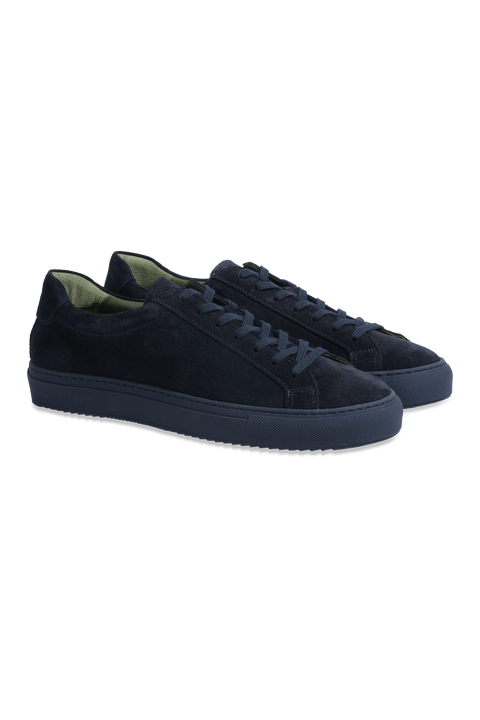 The Charlie Suede in Navy