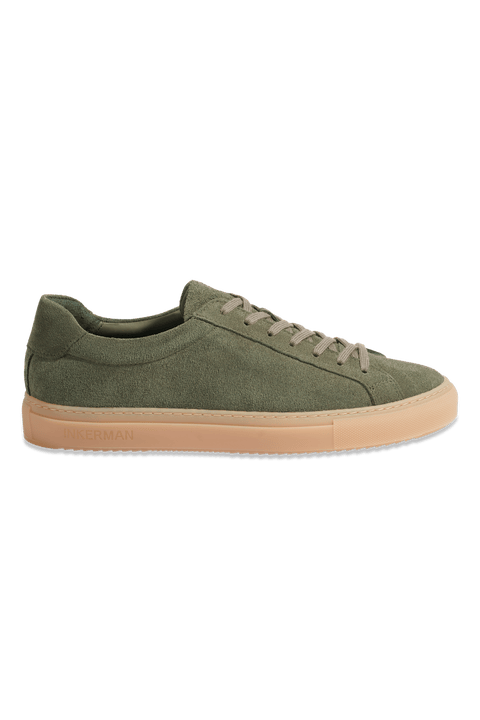 The Charlie Suede in Green Gum