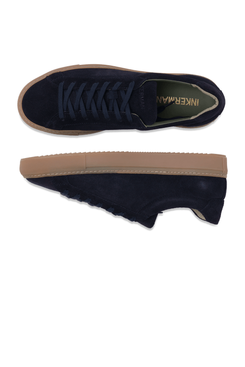 The Charlie Suede in Navy Gum