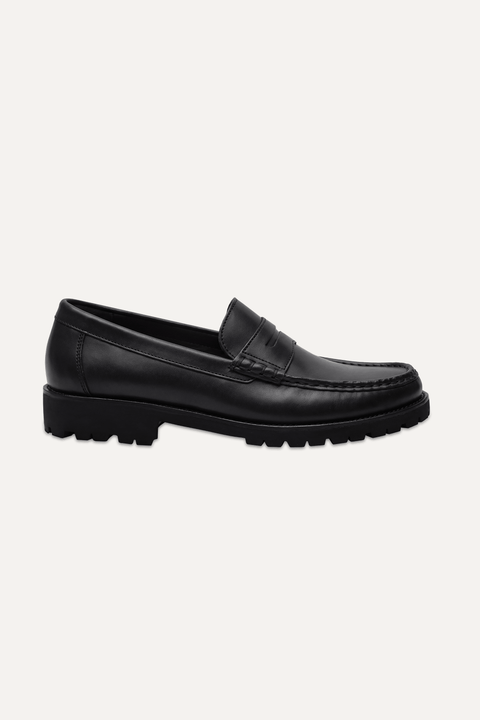 Clay Loafer in Black Leather