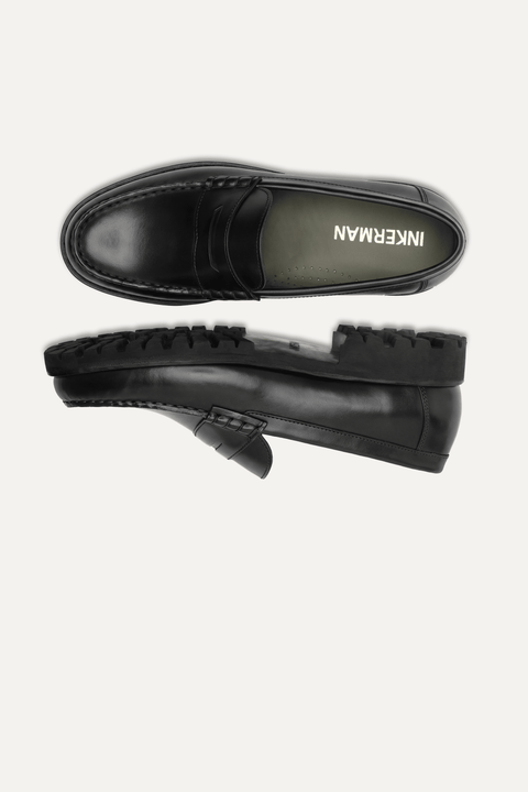 Clay Loafer in Black Leather