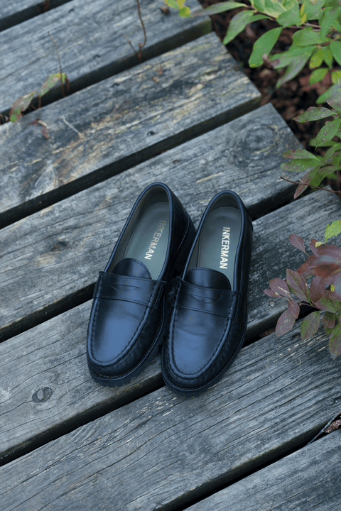 Clay Loafer in Black Leather