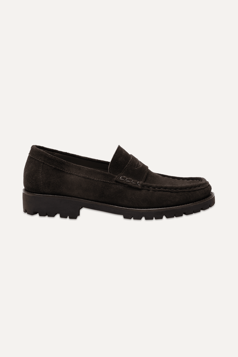Clay Loafer in Brown Suede
