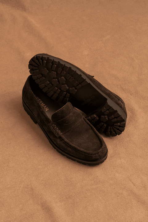 Clay Loafer in Brown Suede