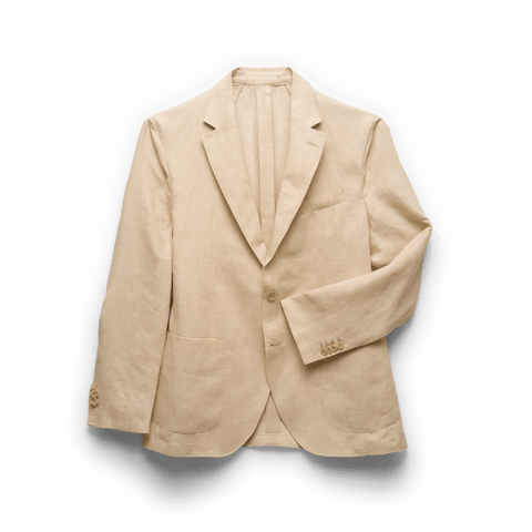 The Linen Blazer in Beige