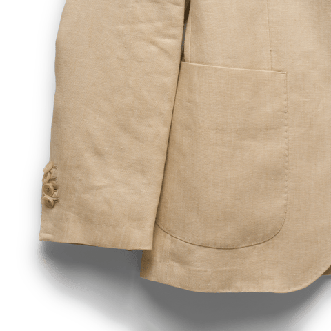 The Linen Blazer in Beige