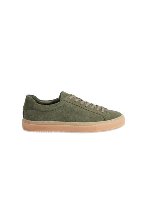 The Charlie Suede in Green Gum