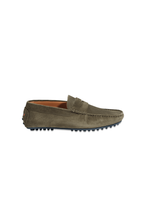 Driving Loafer in Green