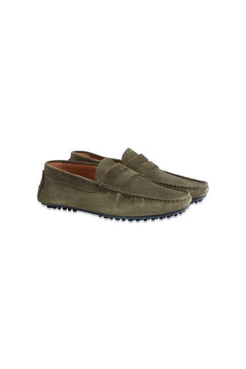 Driving Loafer in Green