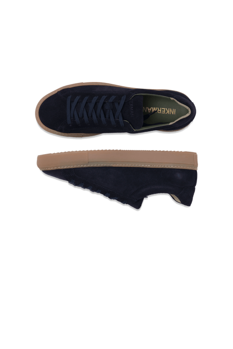 The Charlie Suede in Navy Gum
