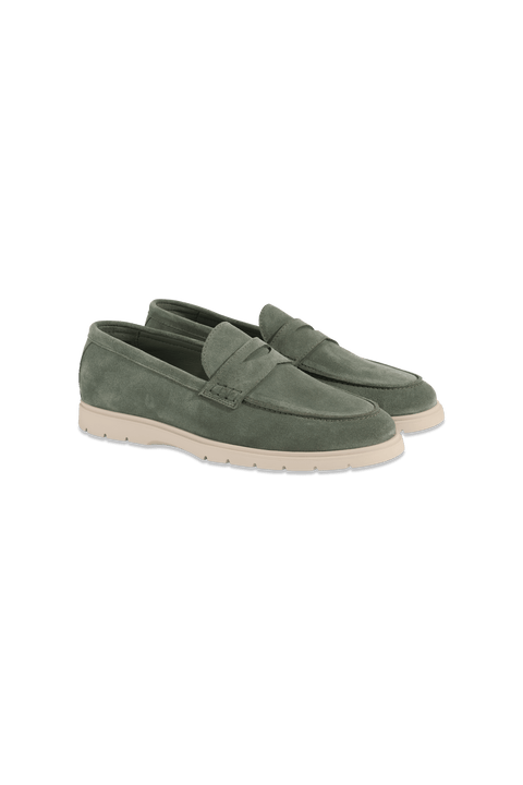 Nantucket Penny Loafer in Sage Green