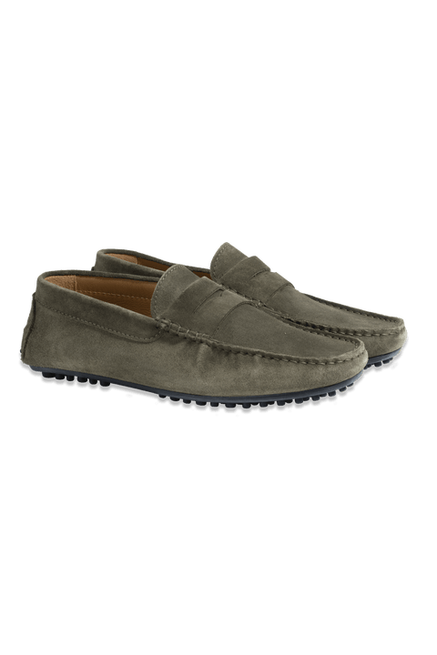 Driving Loafer in Green