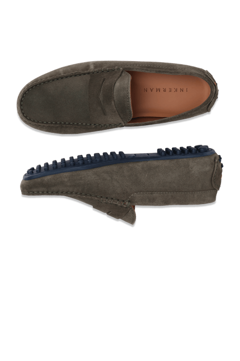 Driving Loafer in Green
