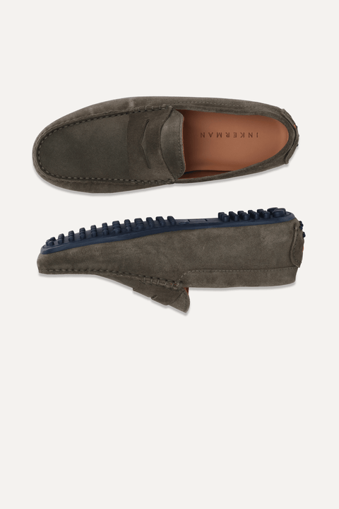 Driving Loafer in Green