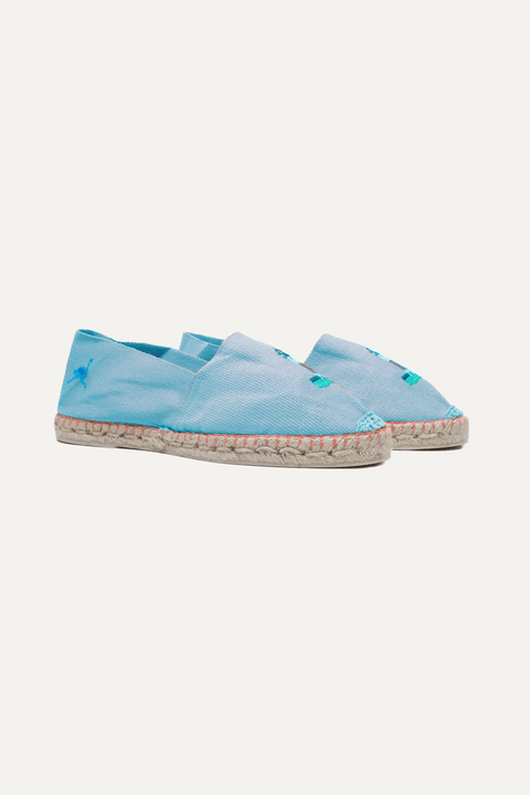 Espadrilles Coral - Sankaty Head Lighthouse Light Blue