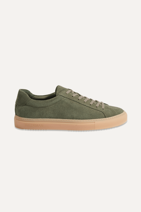 The Charlie Suede in Green Gum