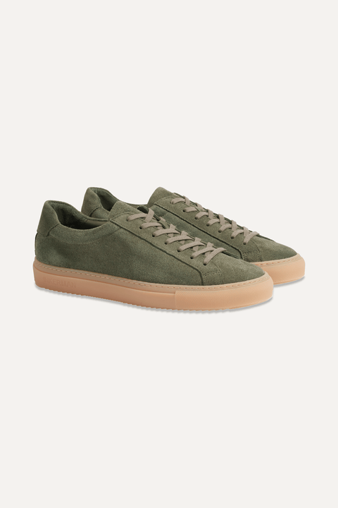 The Charlie Suede in Green Gum