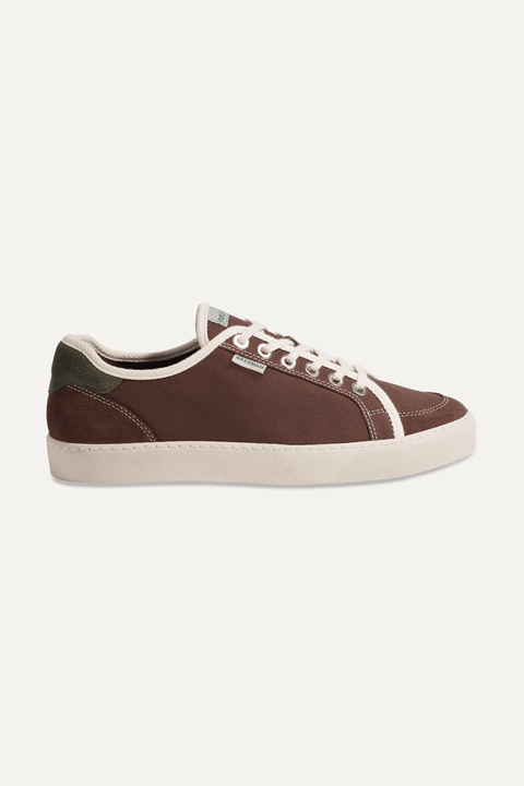 The Hugo Sneaker in Driftwood Brown