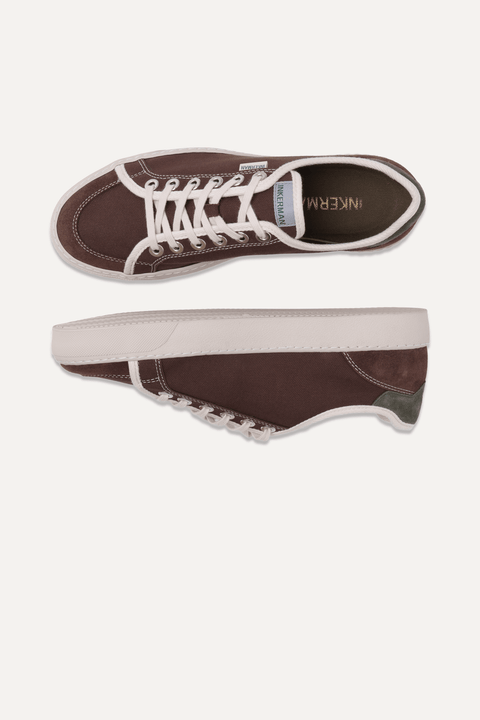 The Hugo Sneaker in Driftwood Brown