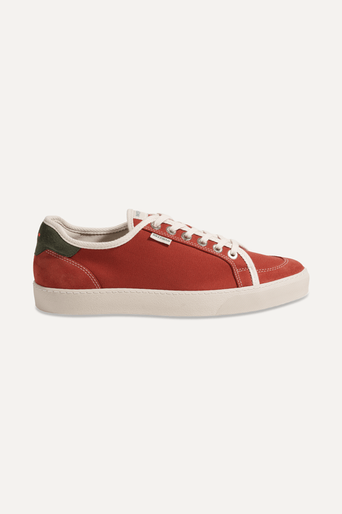 The Hugo Sneaker in Regatta Red