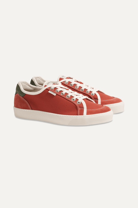 The Hugo Sneaker in Regatta Red