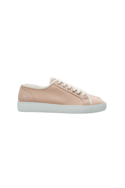 Leo Canvas Sneaker (womens) in Pink