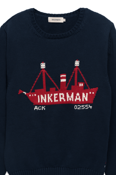 Nantucket Lightship Cotton Crewneck