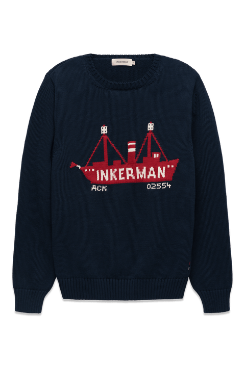 Nantucket Lightship Cotton Crewneck
