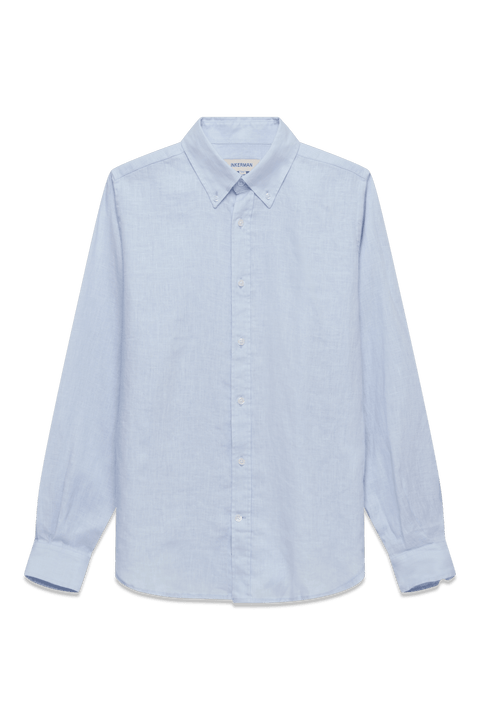 The Linen Shirt in Light Blue