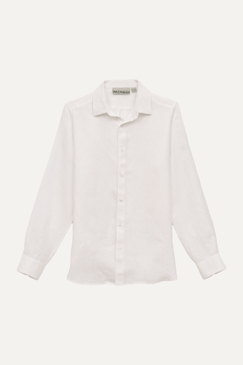 The Linen Shirt in White
