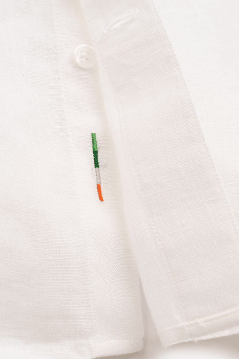 The Linen Shirt in White