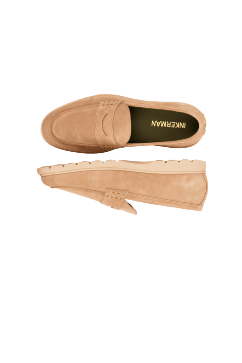 Nantucket Penny Loafer in Camel