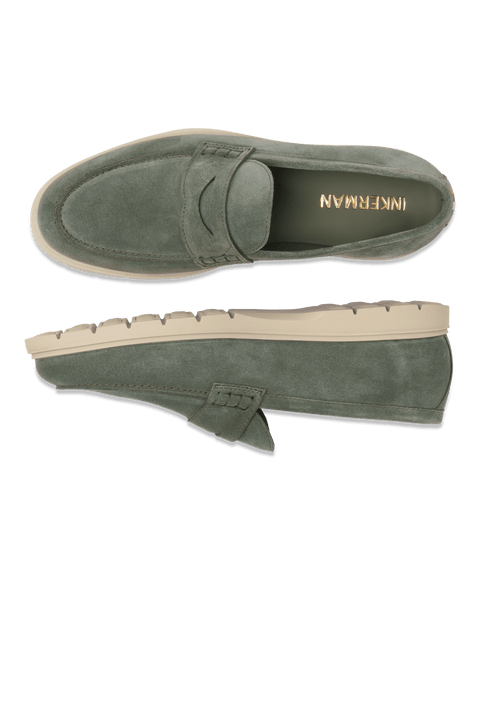 Nantucket Penny Loafer in Sage Green